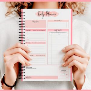 Pink ADHD Daily Planner