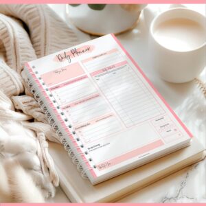 Pink ADHD Daily Planner