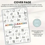 ADHD Cleaning Planner Bundle