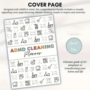 ADHD Cleaning Planner Bundle